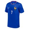 Camiseta de fútbol Francia Griezmann 7 Primera Equipación Euro 2024 - Hombre